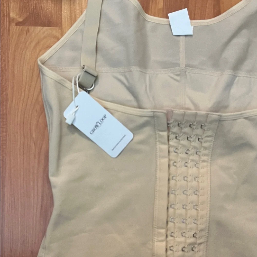 Women's Beige Shapewear Bodysuit - Picture 2 of 5